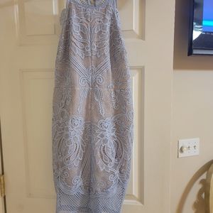 Blue and nude L'atiste size M dress
